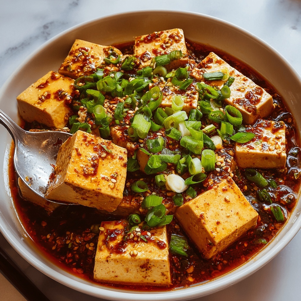 Korean Braised Tofu (Dubu Jorim) Recipe - Recipe Image