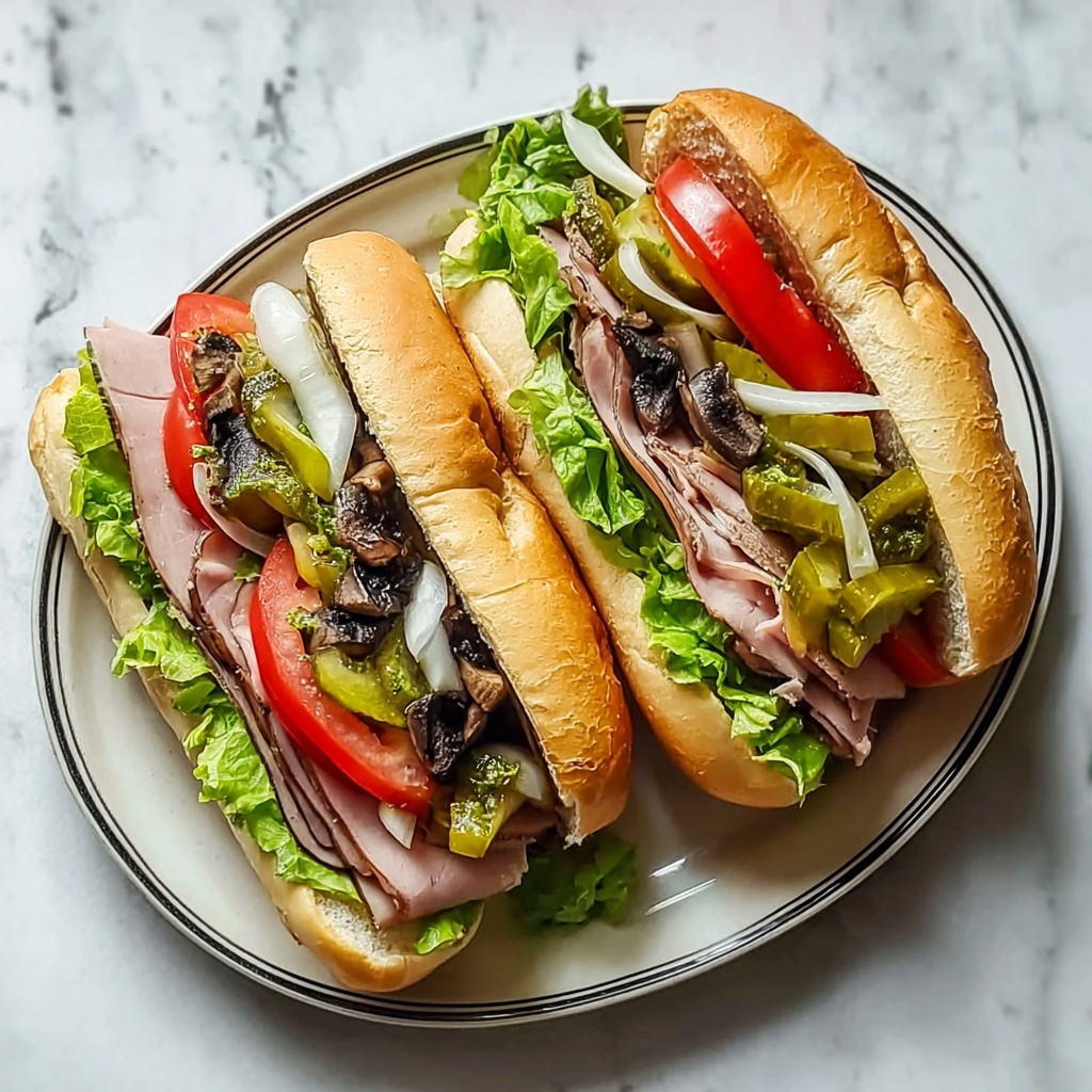 Italian Sub Sandwich Recipe - Recipe Image