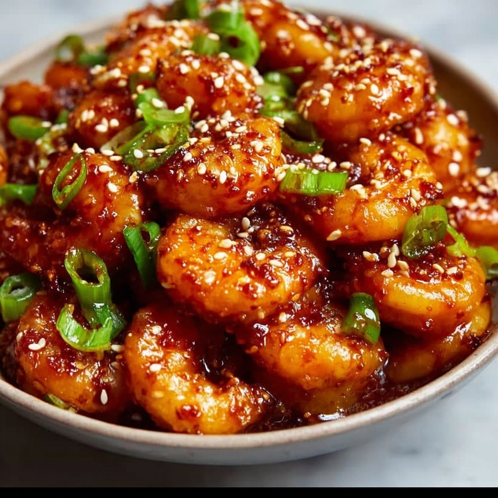 General Tso Shrimp Recipe - Recipe Image