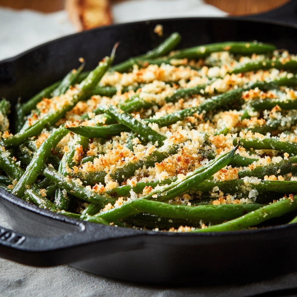 Roasted Parmesan Green Beans Recipe - Recipe Image