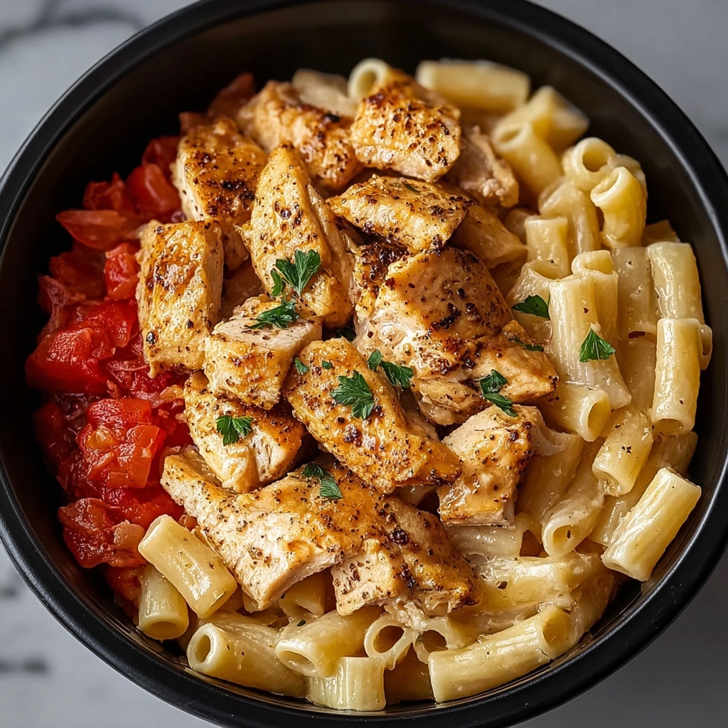 Honey Pepper Chicken Panini Pasta Recipe - Recipe Image