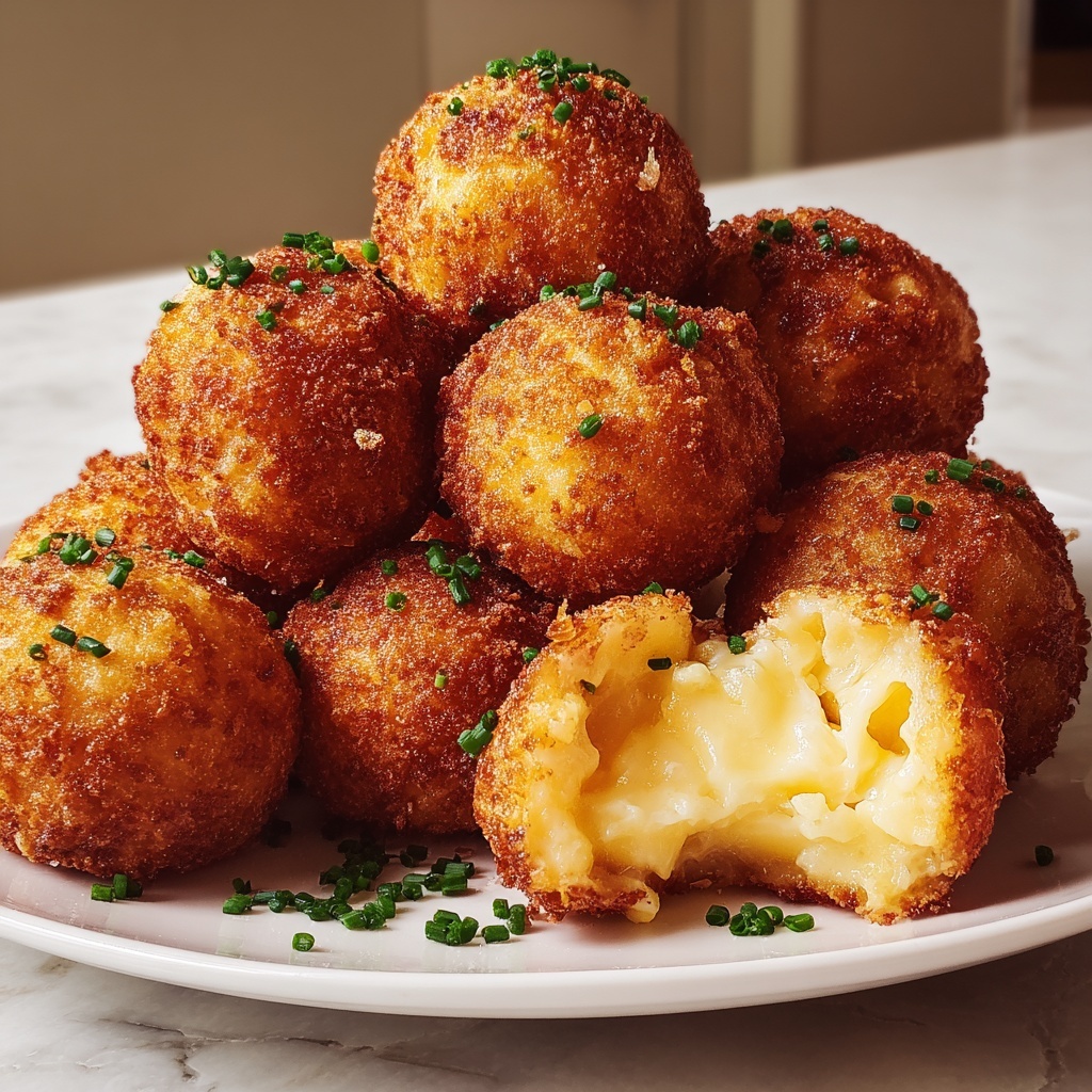 Fried Mashed Potato Balls Recipe - Recipe Image