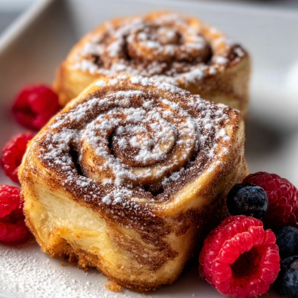 Cinnamon Roll French Toast Recipe - Recipe Image