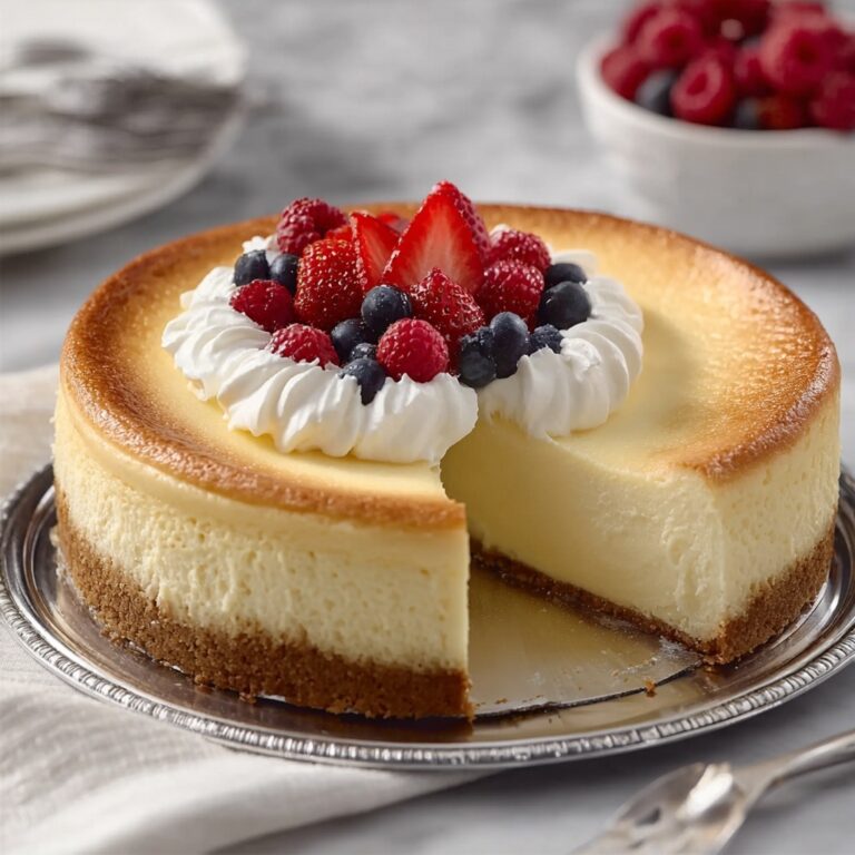 Classic Creamy Cheesecake Recipe