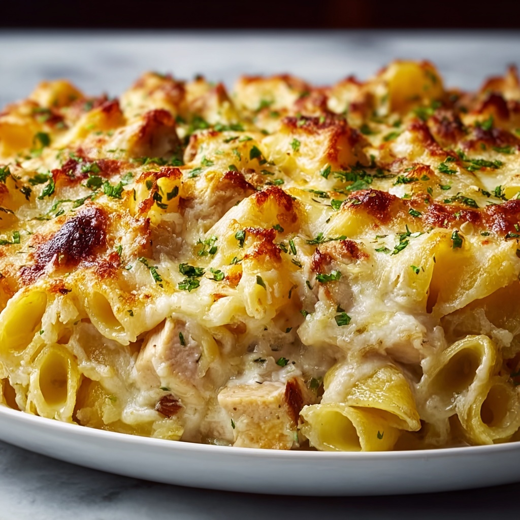 Old-Fashioned Chicken and Noodles Casserole Recipe - Recipe Image