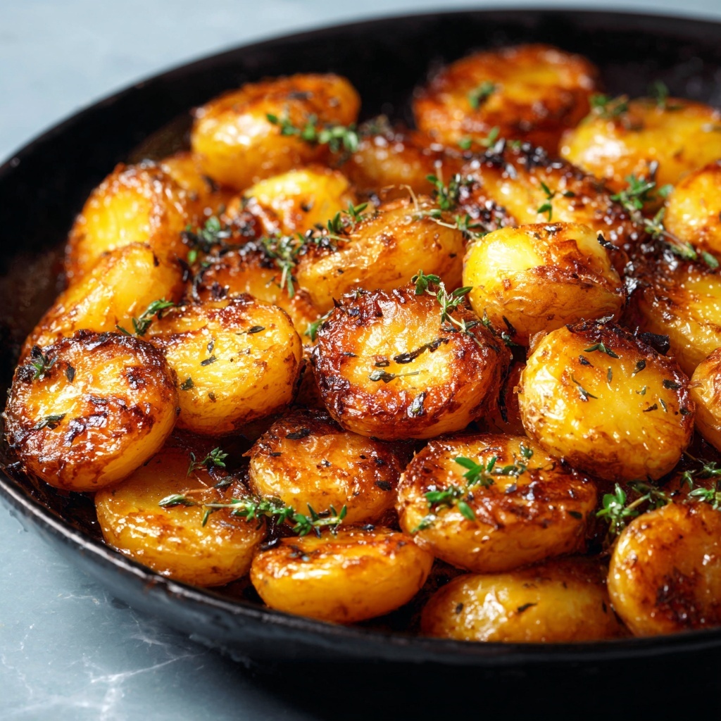 Honey Butter Smashed Potatoes Recipe - Recipe Image