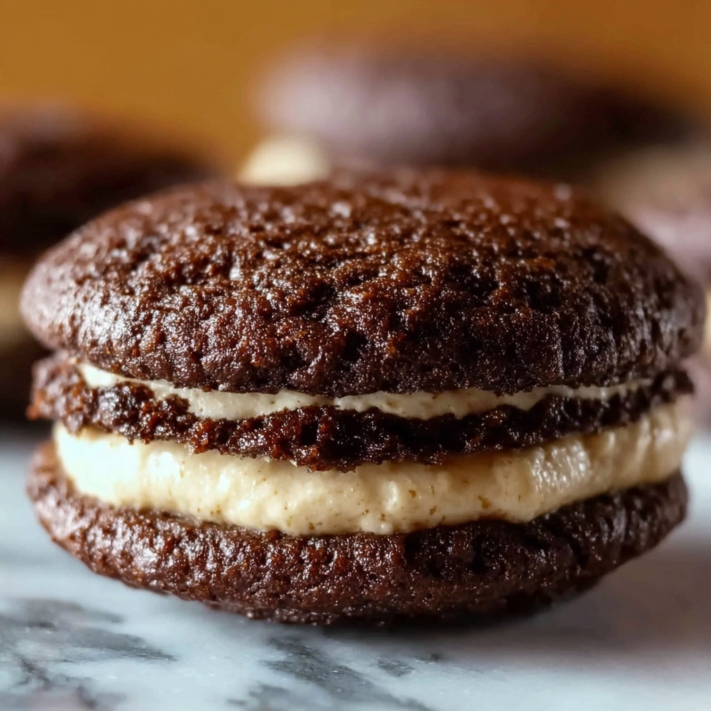 German Chocolate Whoopie Pies Recipe - Recipe Image