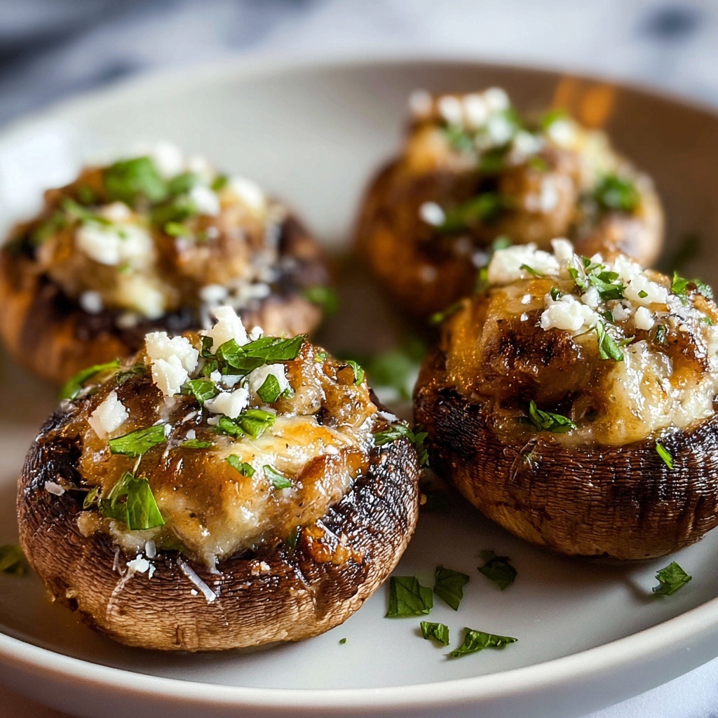 Stuffed Mushrooms Recipe - Recipe Image