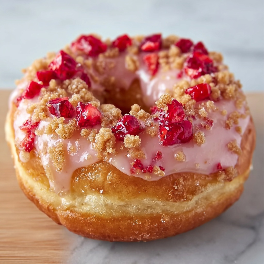 Strawberry Shortcake Sourdough Bagels Recipe - Recipe Image