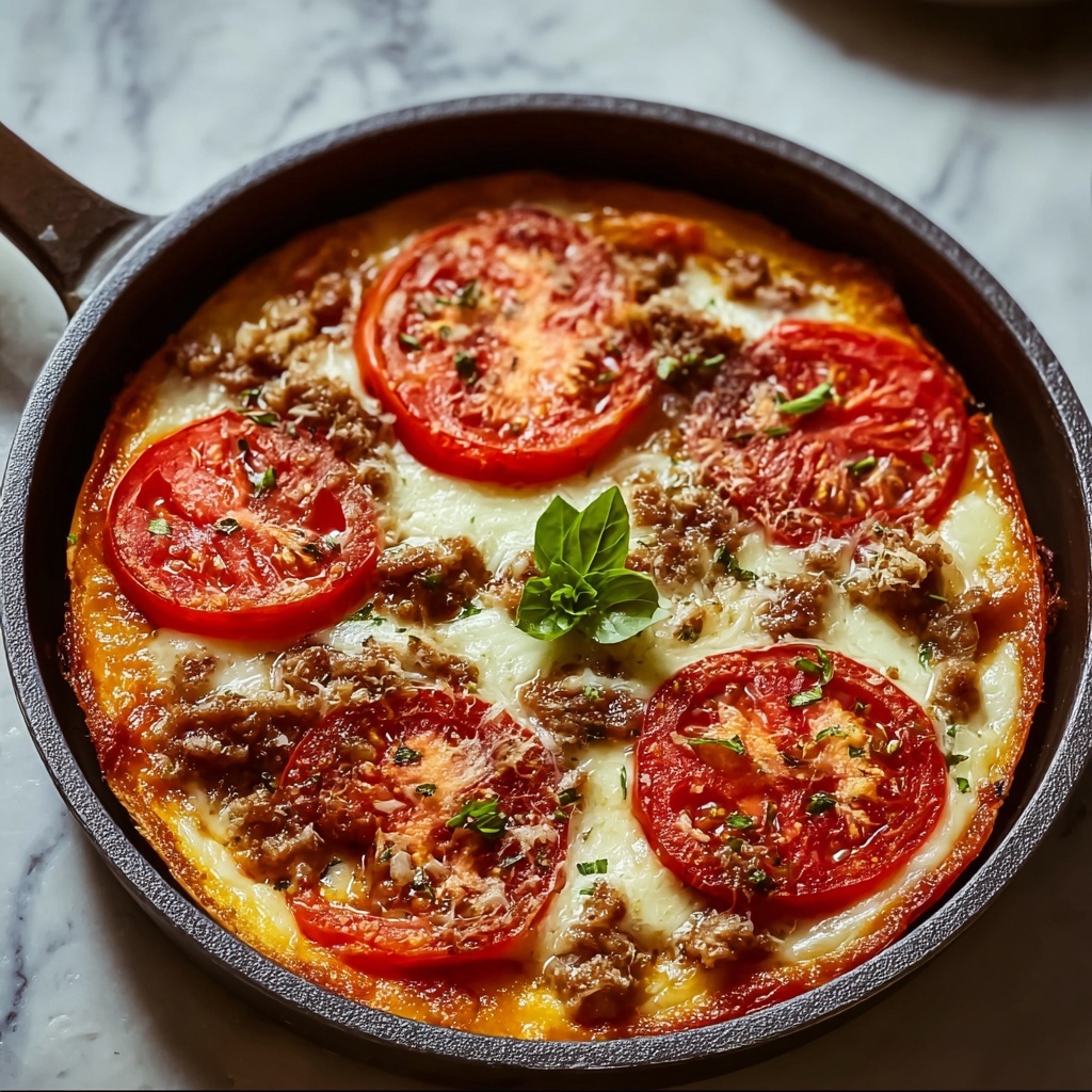 High Protein Pizza Bowls Recipe - Recipe Image