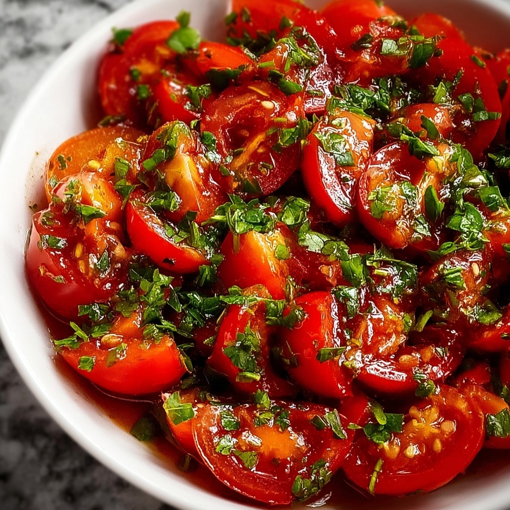 Lebanese Tomato Salad Recipe - Recipe Image