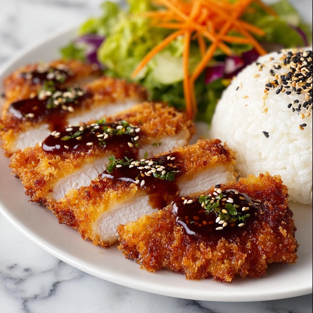 Chicken Katsu with Homemade Katsu Sauce Recipe - Recipe Image
