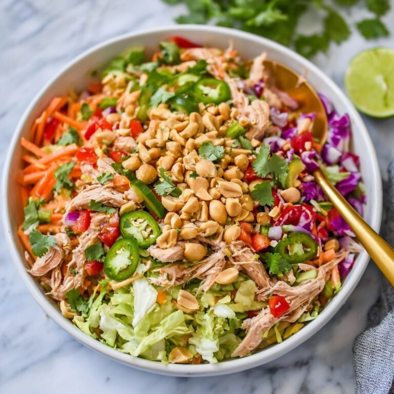 Vibrant Thai Chicken Salad Recipe