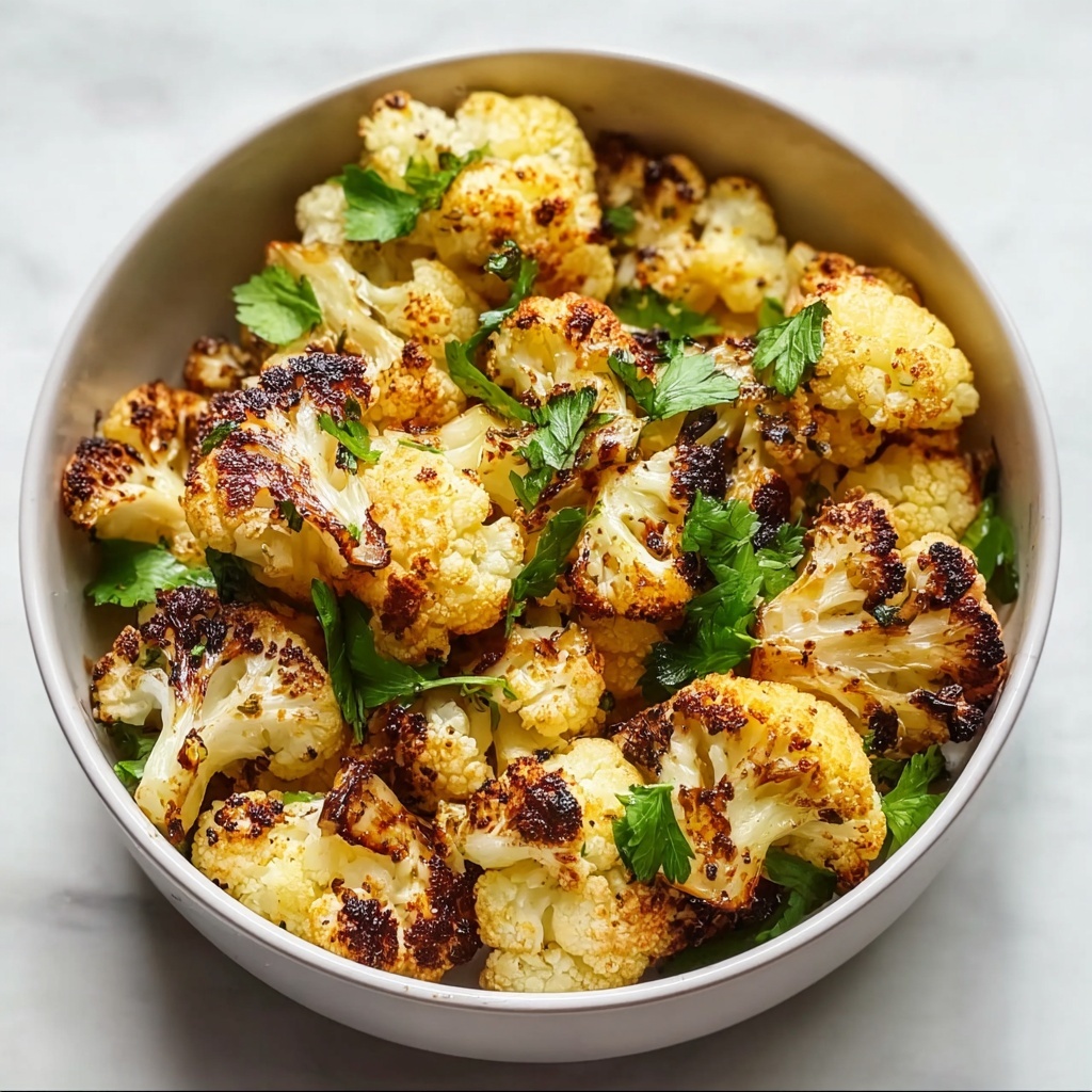 Crispy Parmesan Roasted Cauliflower Recipe - Recipe Image