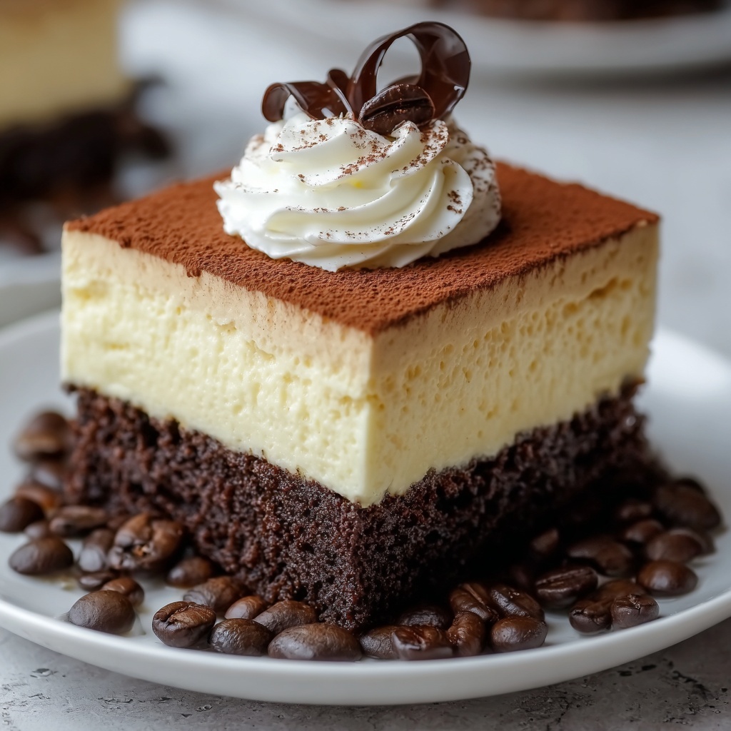 Coffee Brownie Cheesecake Recipe - Recipe Image