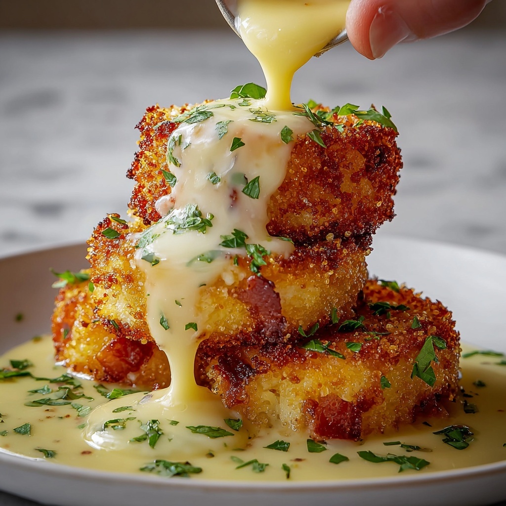 Grilled Shrimp and Cheddar Grit Fritters with Smoky Cream Recipe - Recipe Image