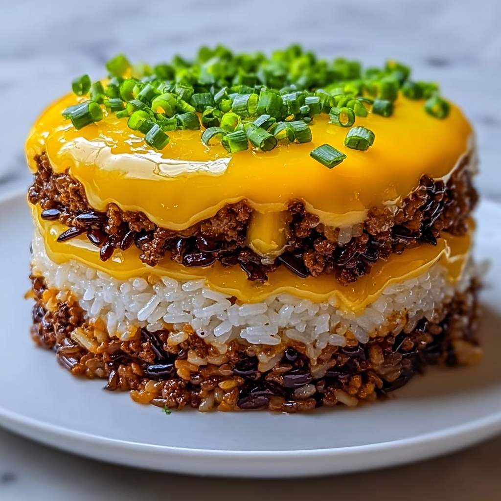 Bulgogi Chicken or Beef Rice Stack Recipe - Recipe Image