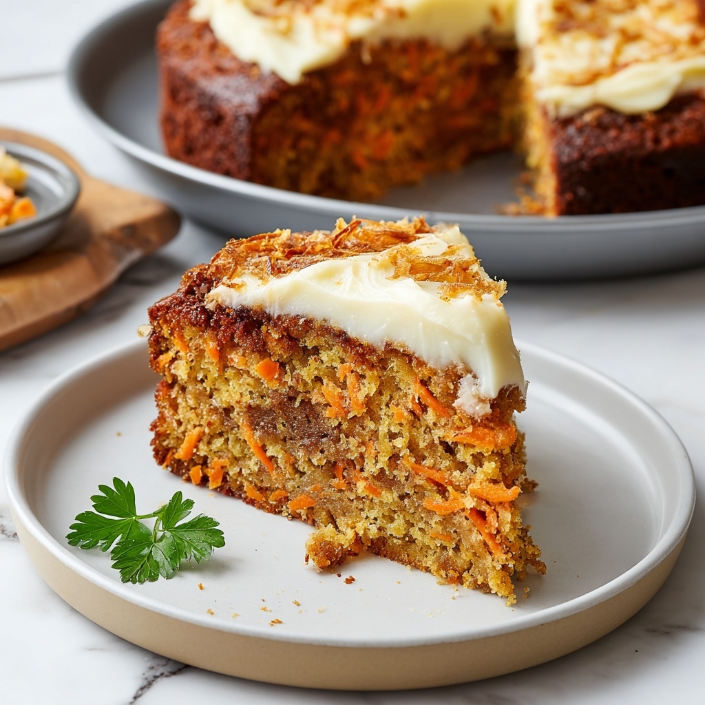 Air Fryer Carrot Cake Recipe - Recipe Image