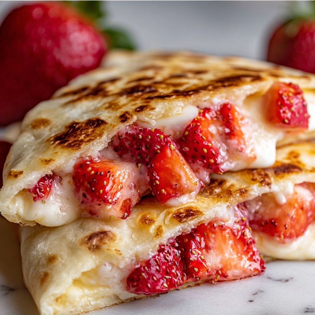 Strawberry Cheesecake Quesadilla Recipe - Recipe Image