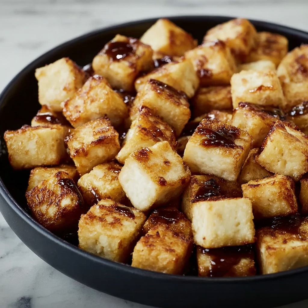 Crispy Baked Peanut Tofu Bowls Recipe - Recipe Image