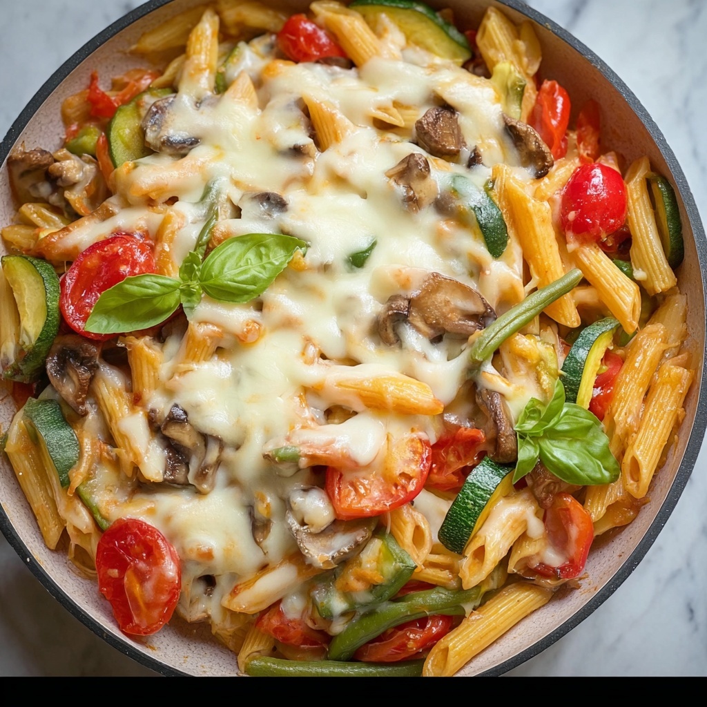One Pot Veggie Pasta Recipe - Recipe Image