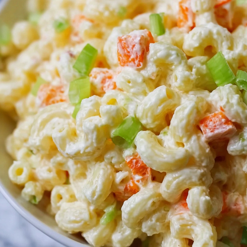 Hawaiian Macaroni Salad: A Tropical Twist on a Classic Dish Recipe - Recipe Image