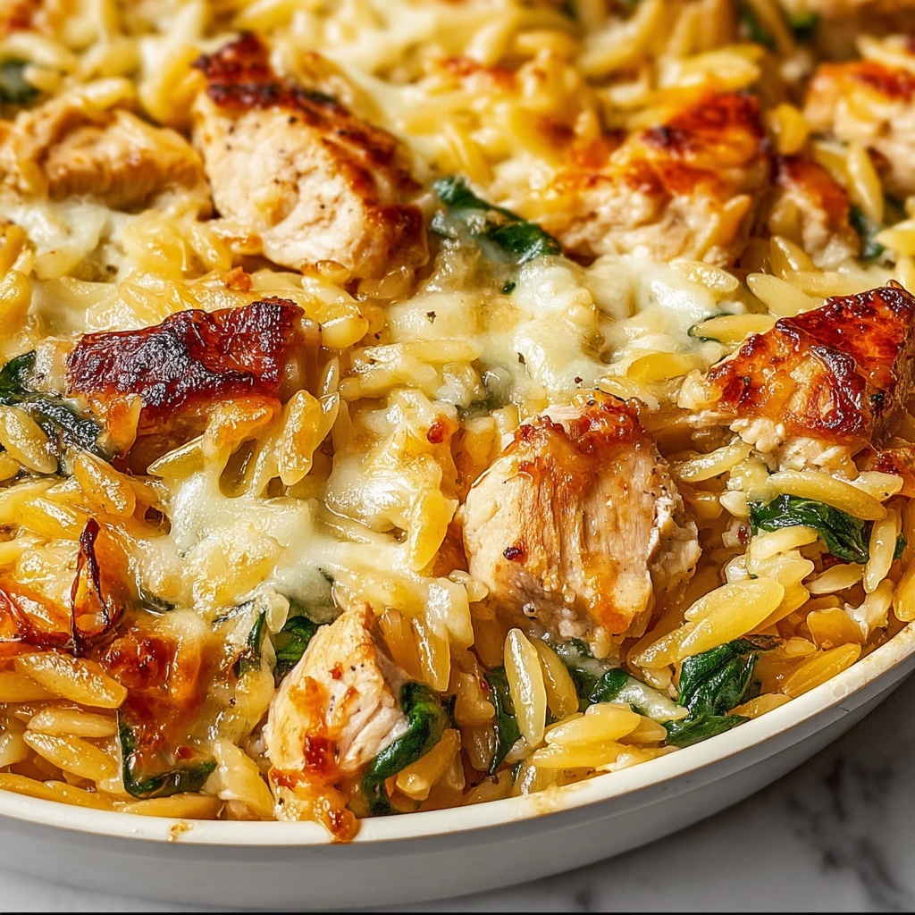 Monterey Chicken One Pan Orzo Recipe - Recipe Image