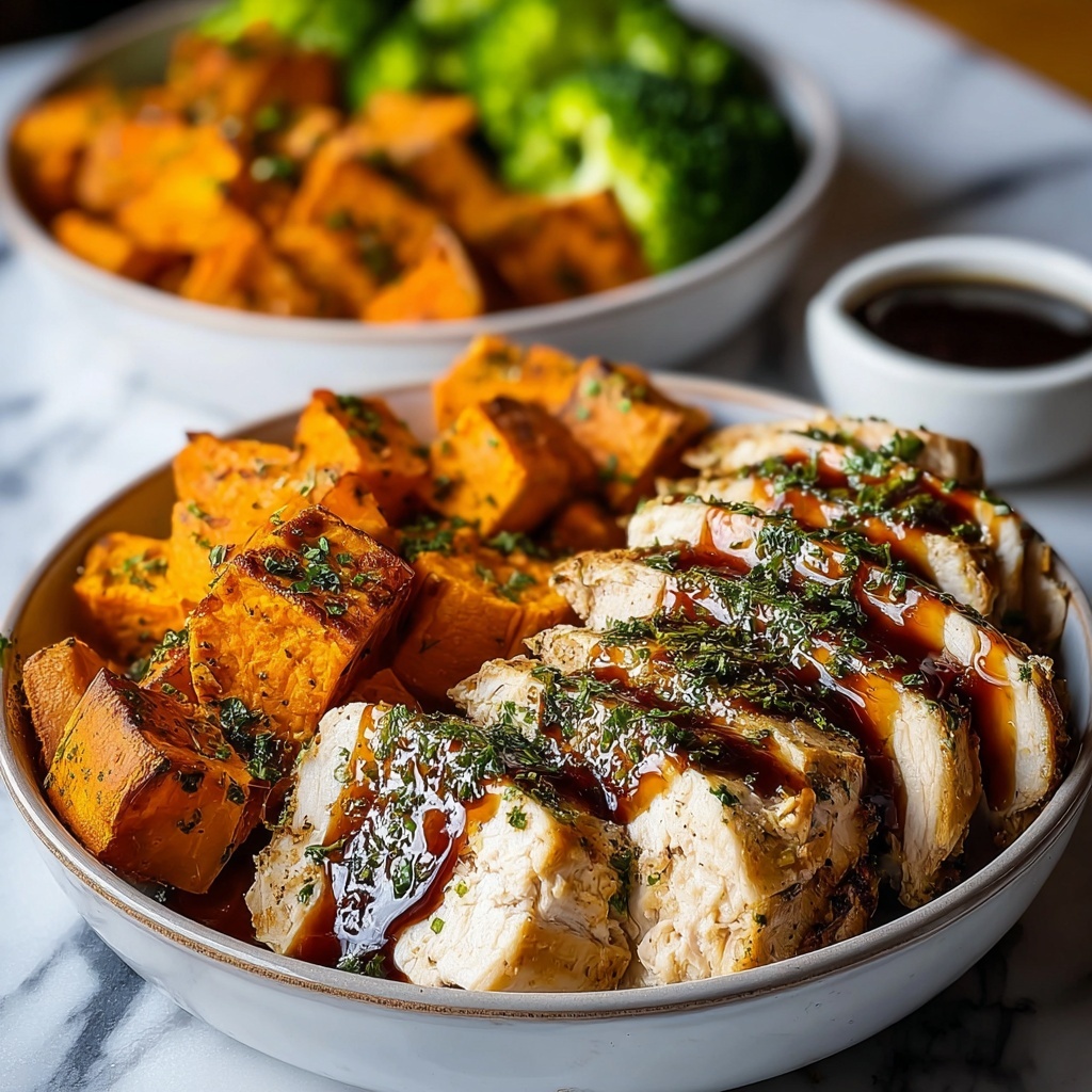 BBQ Chicken Sweet Potato Bowls Recipe - Recipe Image