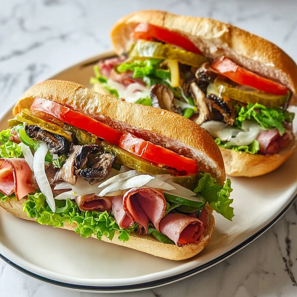 Italian Sub Sandwich Recipe - Recipe Image