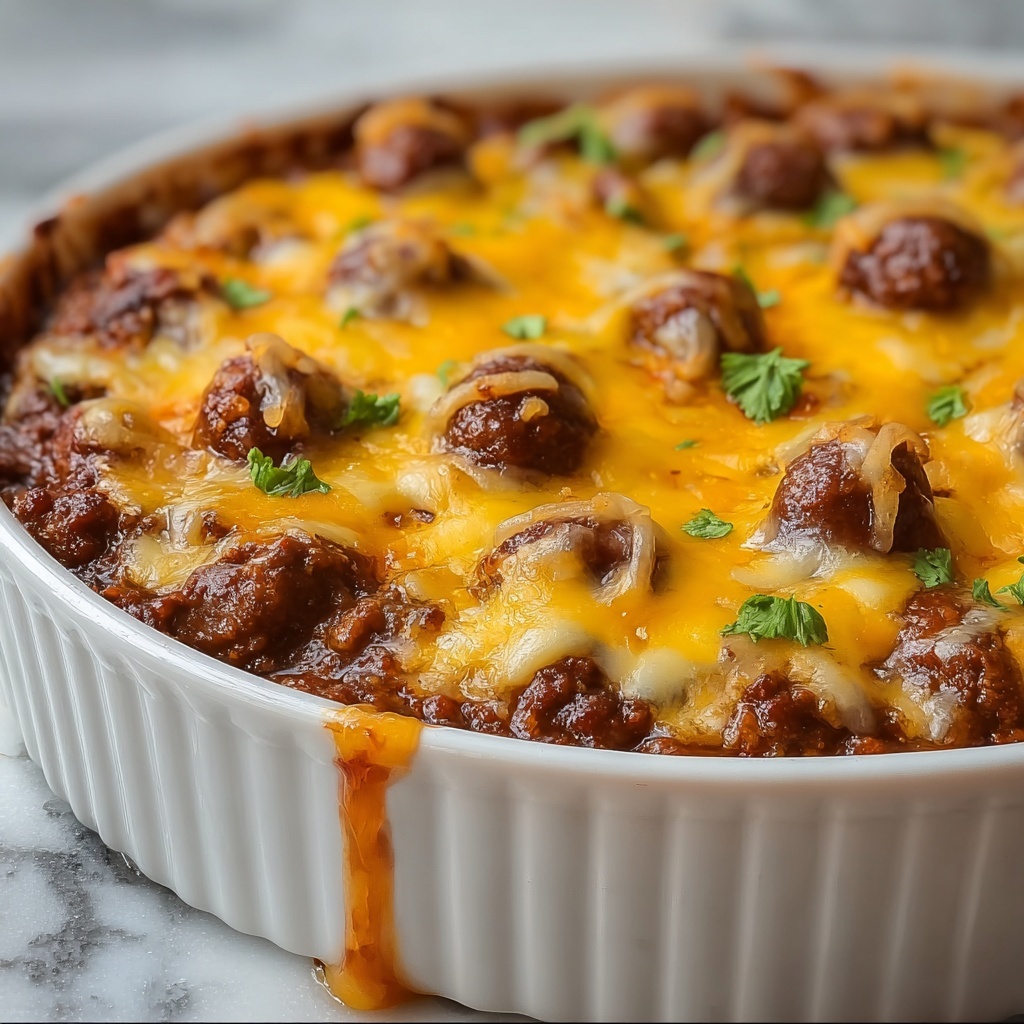 Chili Cheese Dog Casserole Recipe - Recipe Image