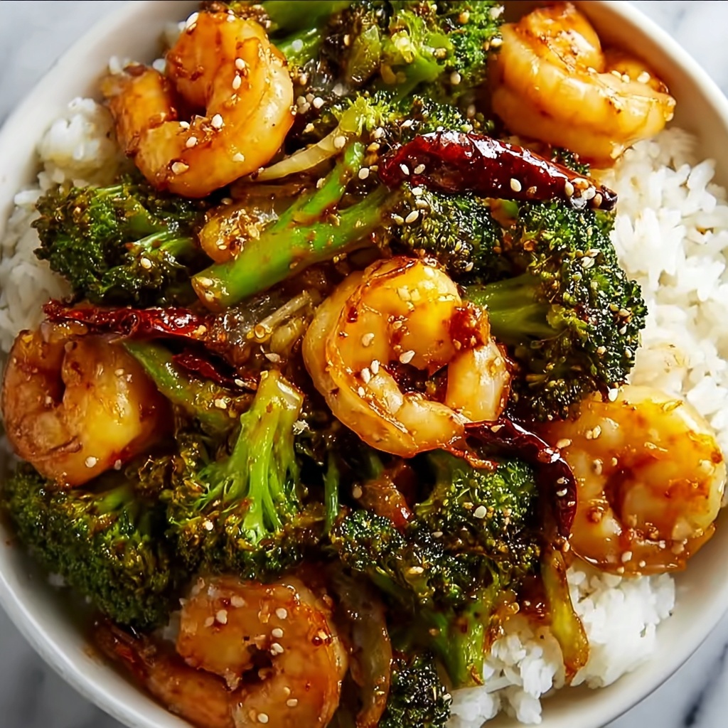 Broccoli Shrimp Stir Fry Recipe - Recipe Image