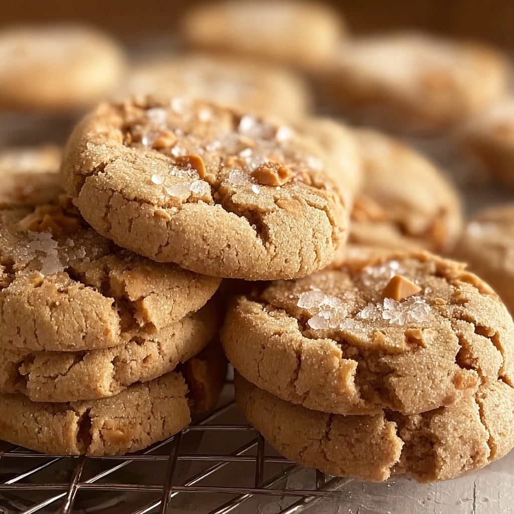 Gourmet Thick Peanut Butter Cookies Recipe - Recipe Image