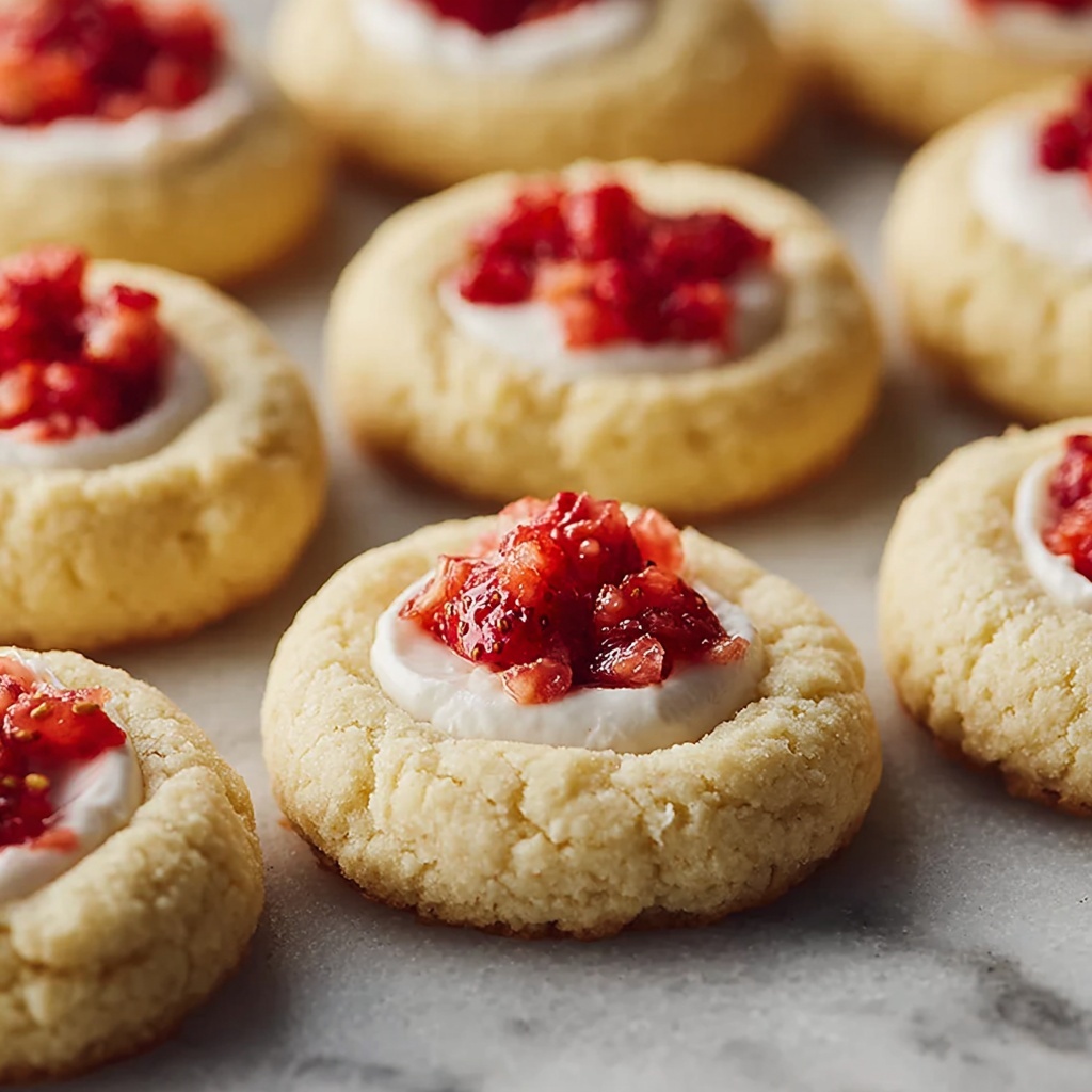 Strawberry Cheesecake Cookies Recipe - Recipe Image