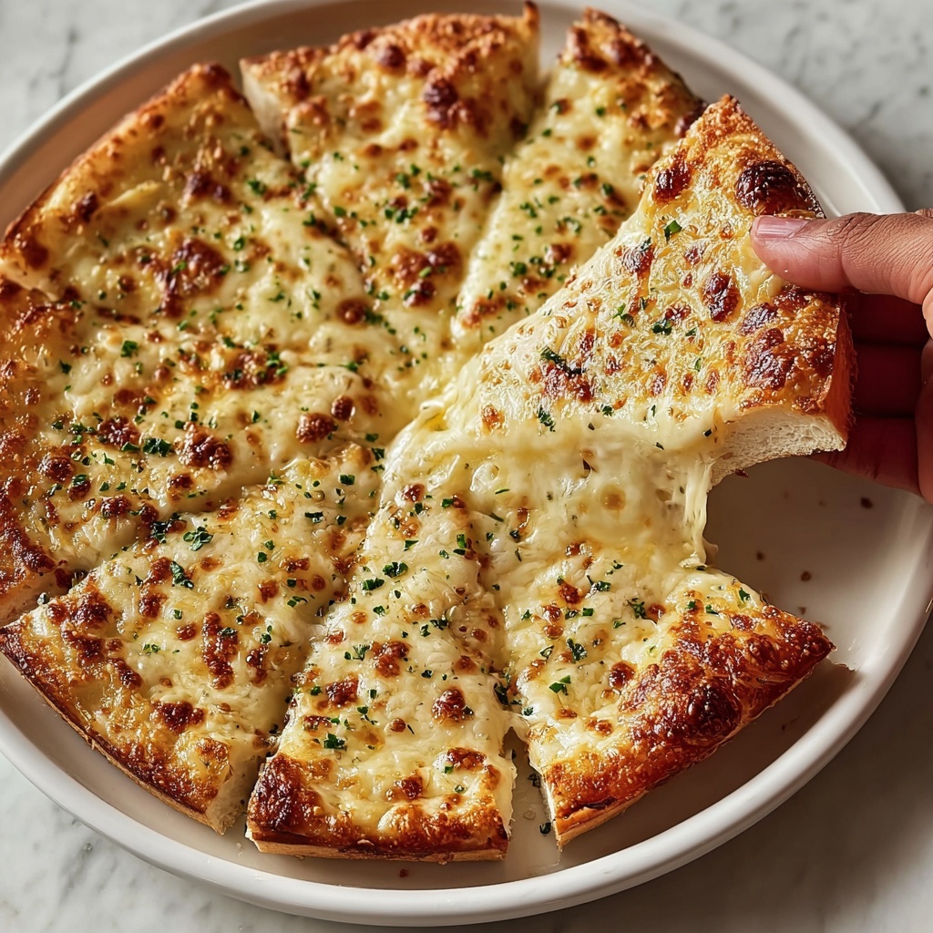 Baked Garlic Bread Dip Recipe - Recipe Image