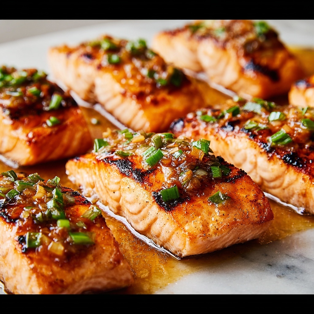 Honey Garlic Salmon Recipe - Recipe Image