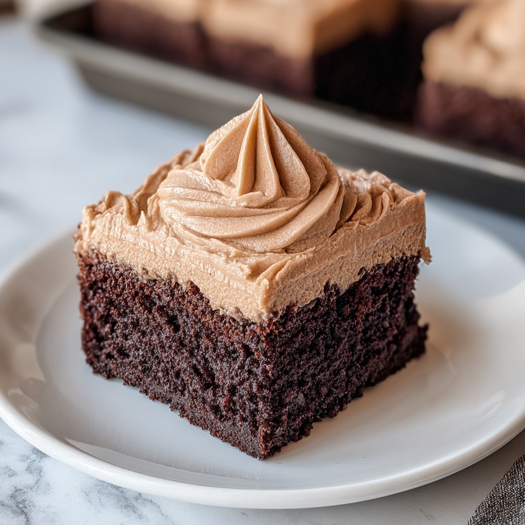 Frosted Coffee Brownies Recipe - Recipe Image