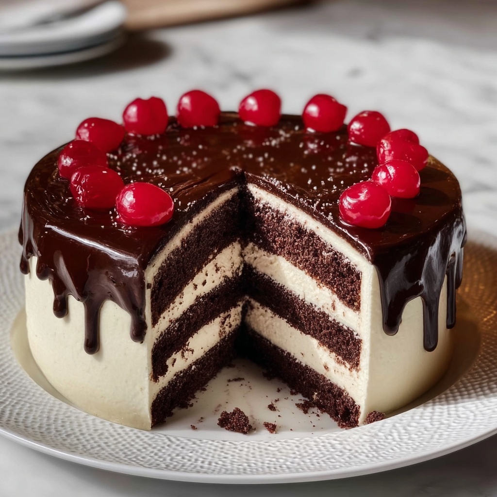 Black Forest Cake Recipe - Recipe Image