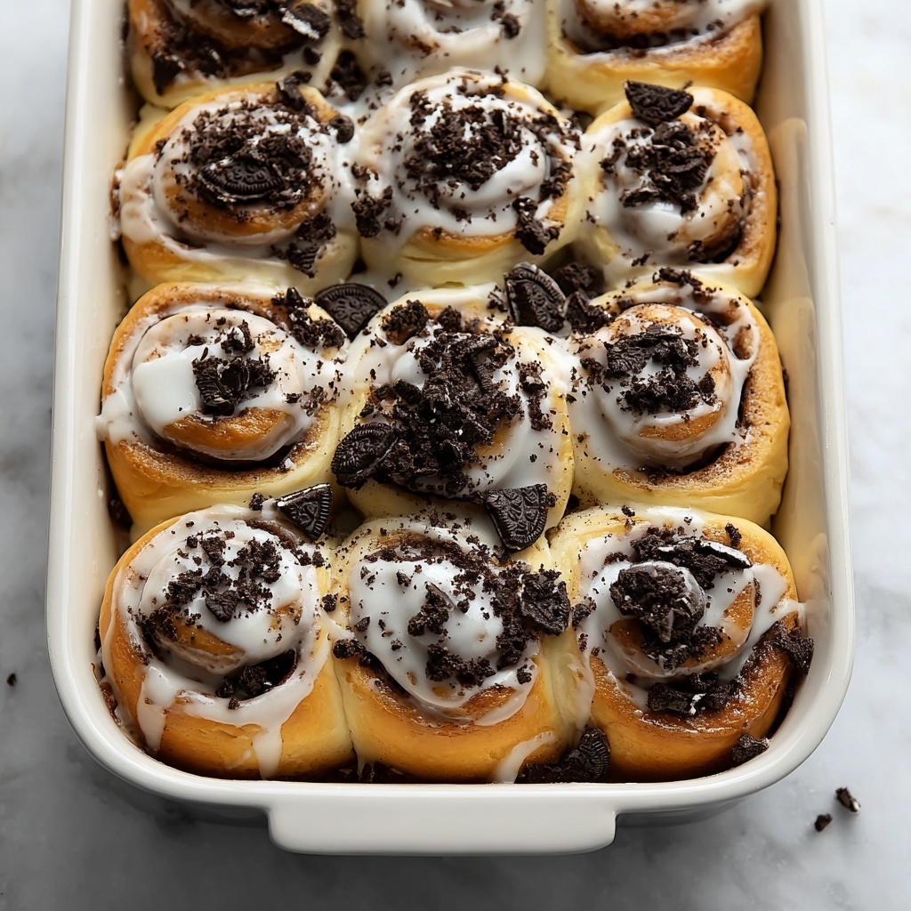 Cookies and Cream Rolls Recipe - Recipe Image