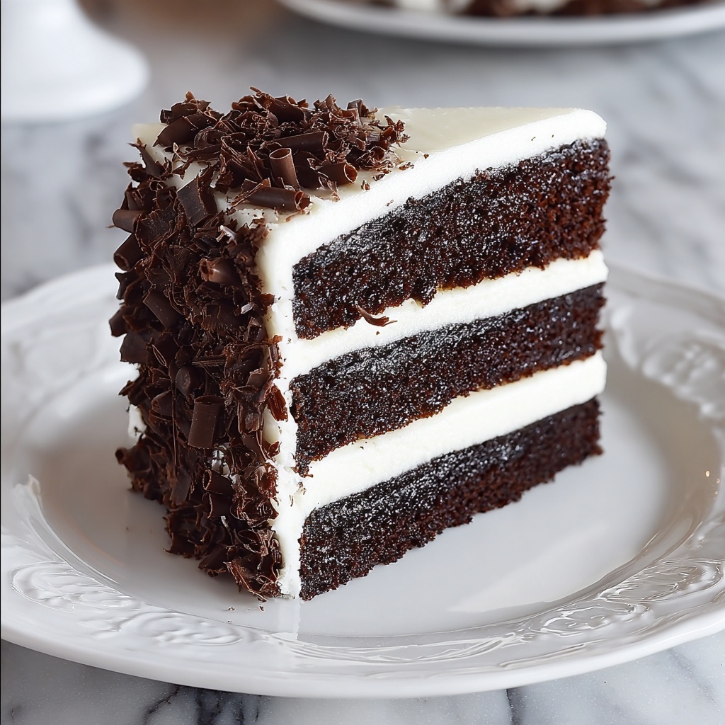 Tuxedo Cake Costco Copy Cat Recipe - Recipe Image