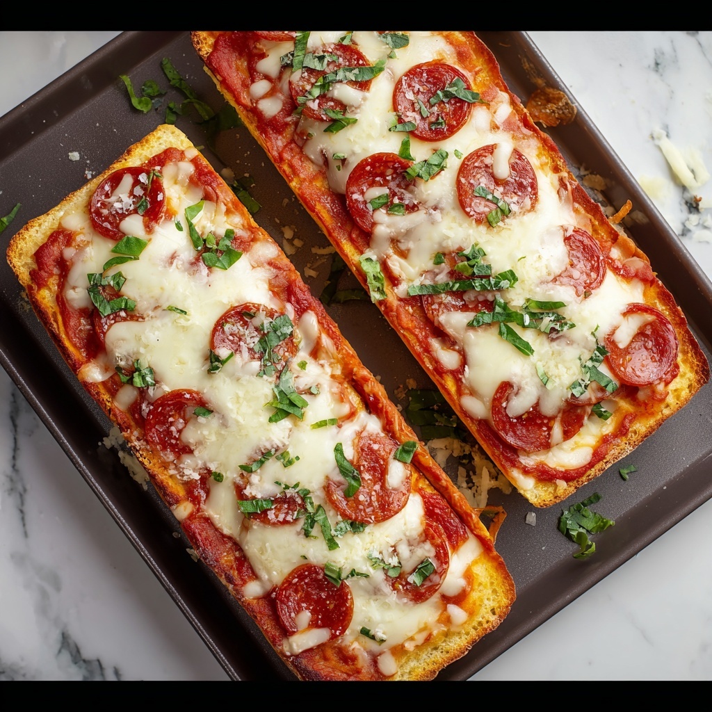 French Bread Pizza Recipe - Recipe Image