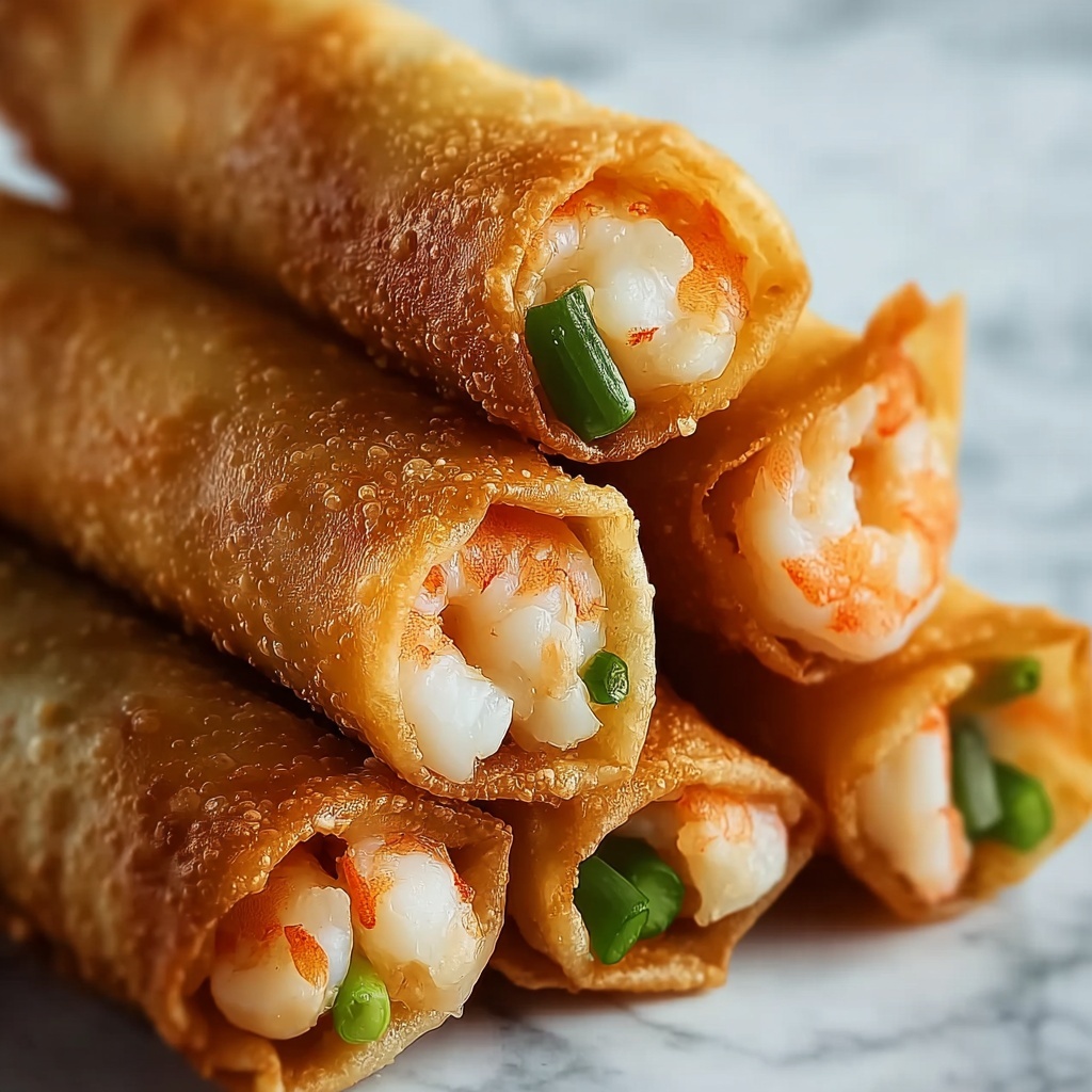 Shrimp Egg Rolls Recipe - Recipe Image
