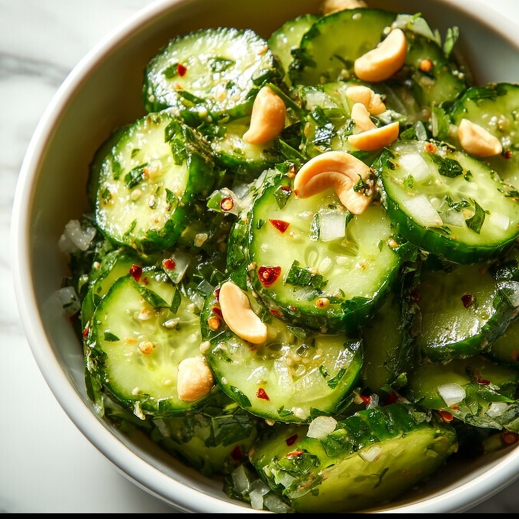 Spicy Cucumber Salad Recipe - Recipe Image