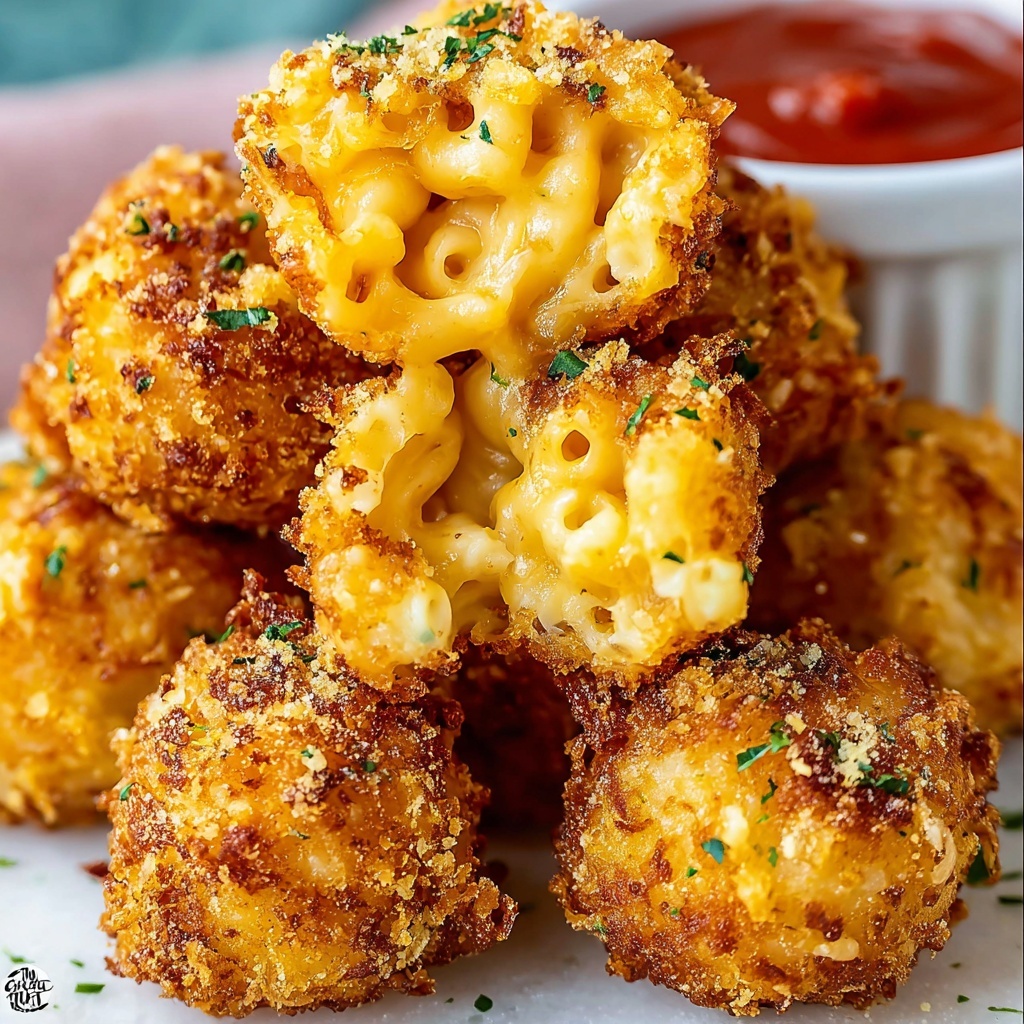Mac and Cheese Bites: Crispy, Cheesy Perfection Recipe - Recipe Image