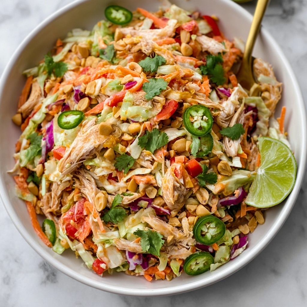 Vibrant Thai Chicken Salad Recipe - Recipe Image