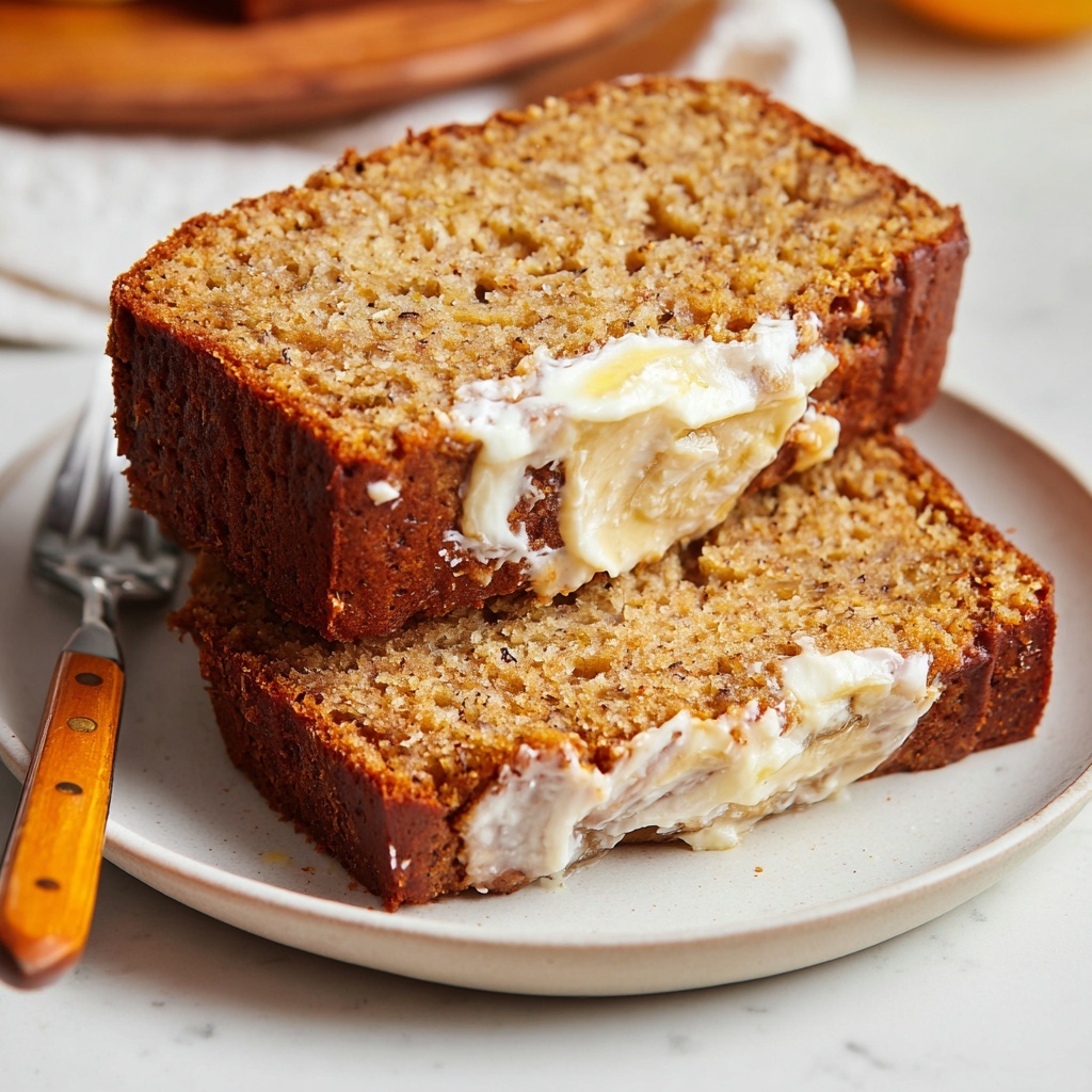 Keto Pumpkin Bread with Cream Cheese Filling Recipe - Recipe Image