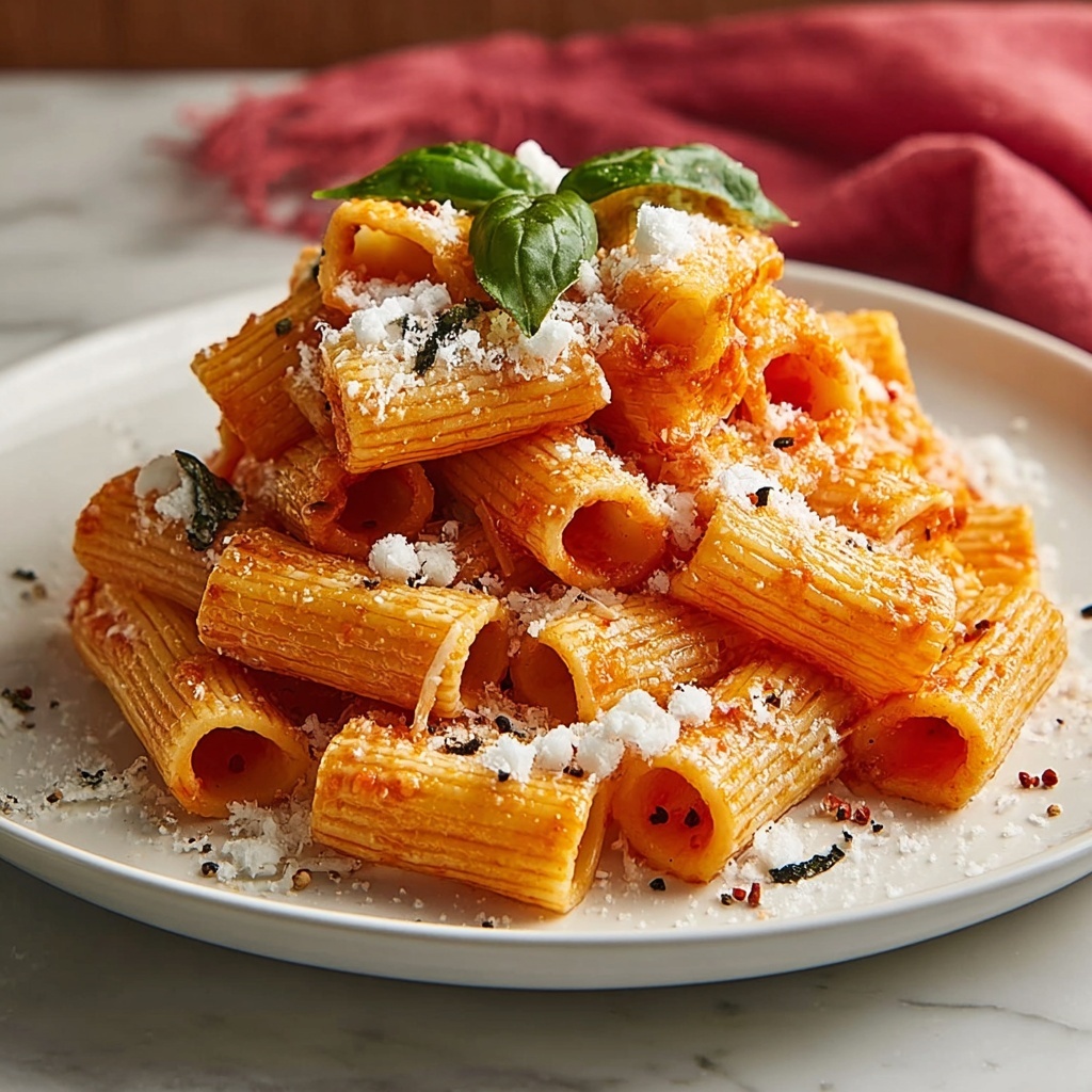 Spicy Basil Rigatoni: An Incredible Ultimate Recipe - Recipe Image