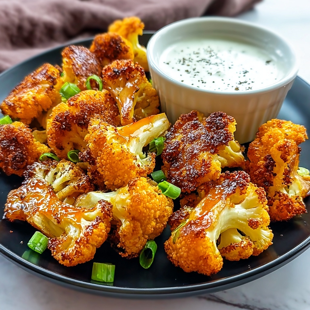 Buffalo Cauliflower Bites Recipe - Recipe Image