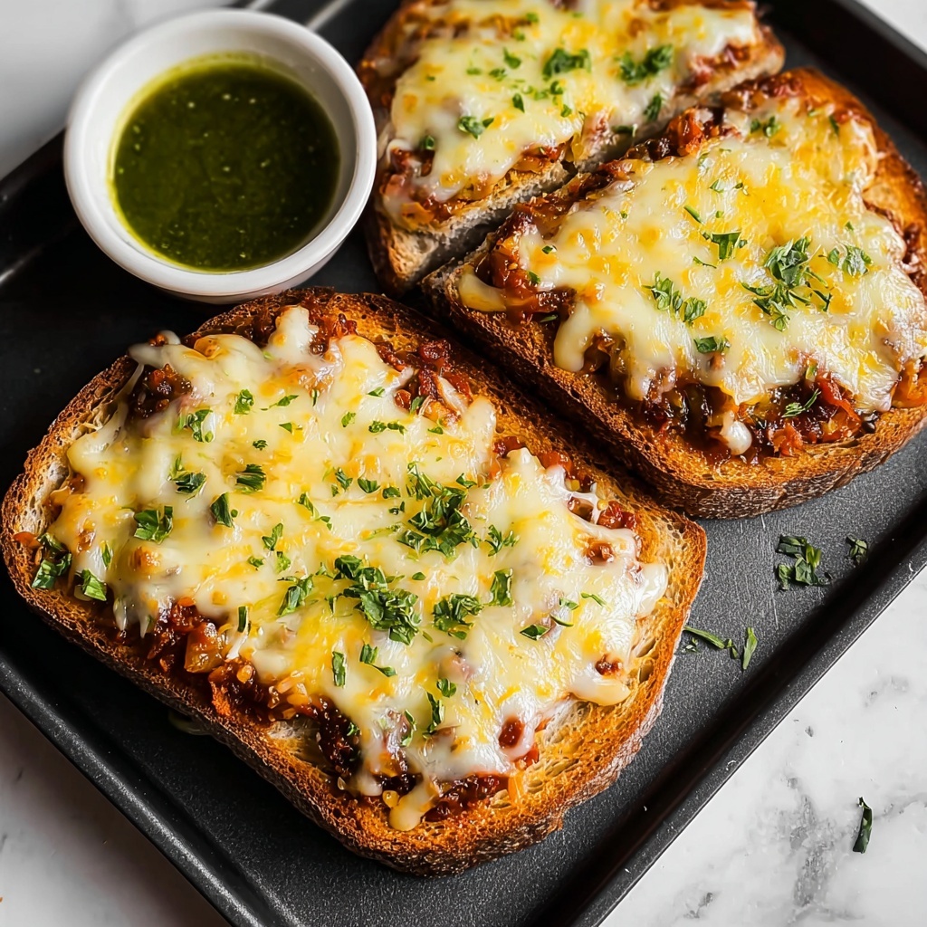 Chili Cheese Toast Recipe - Recipe Image