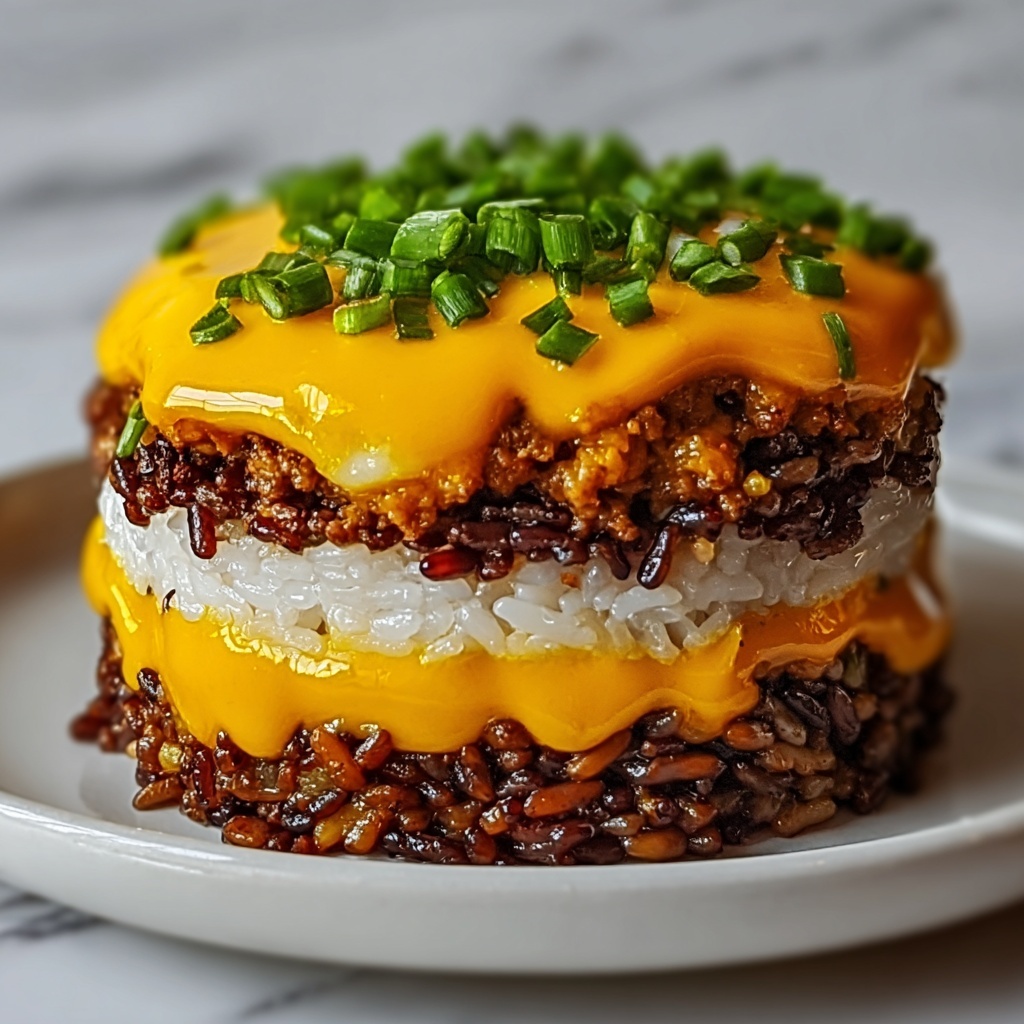 Bulgogi Chicken or Beef Rice Stack Recipe - Recipe Image