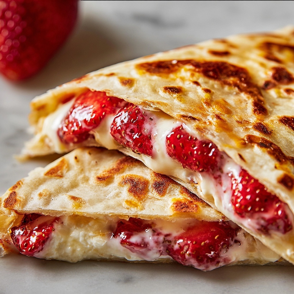 Strawberry Cheesecake Quesadilla Recipe - Recipe Image